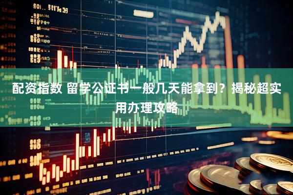配资指数 留学公证书一般几天能拿到？揭秘超实用办理攻略